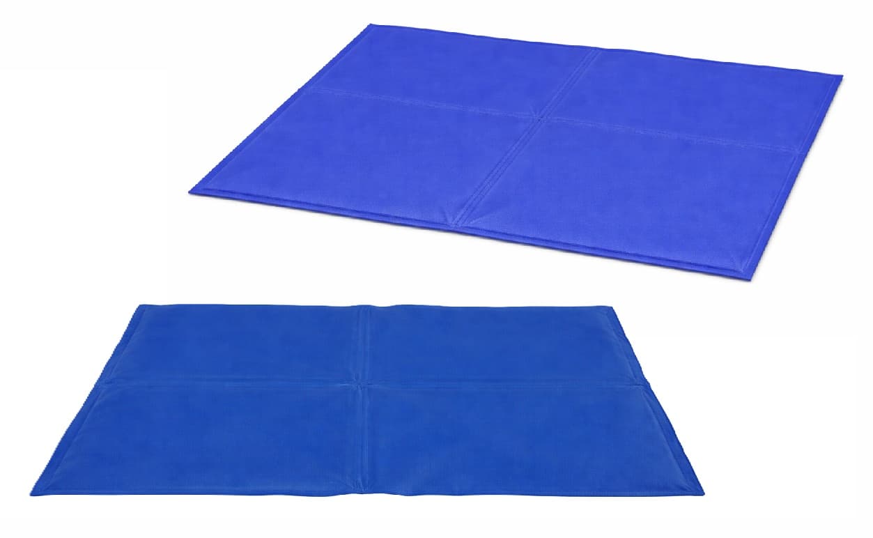 Żelowa mata chłodząca dla zwierząt 90x50 cm niebieska