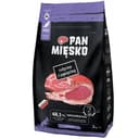 Sucha karma dla psa Pan Mięsko Cielęcina z jagnięciną chrupki M 3kg senior