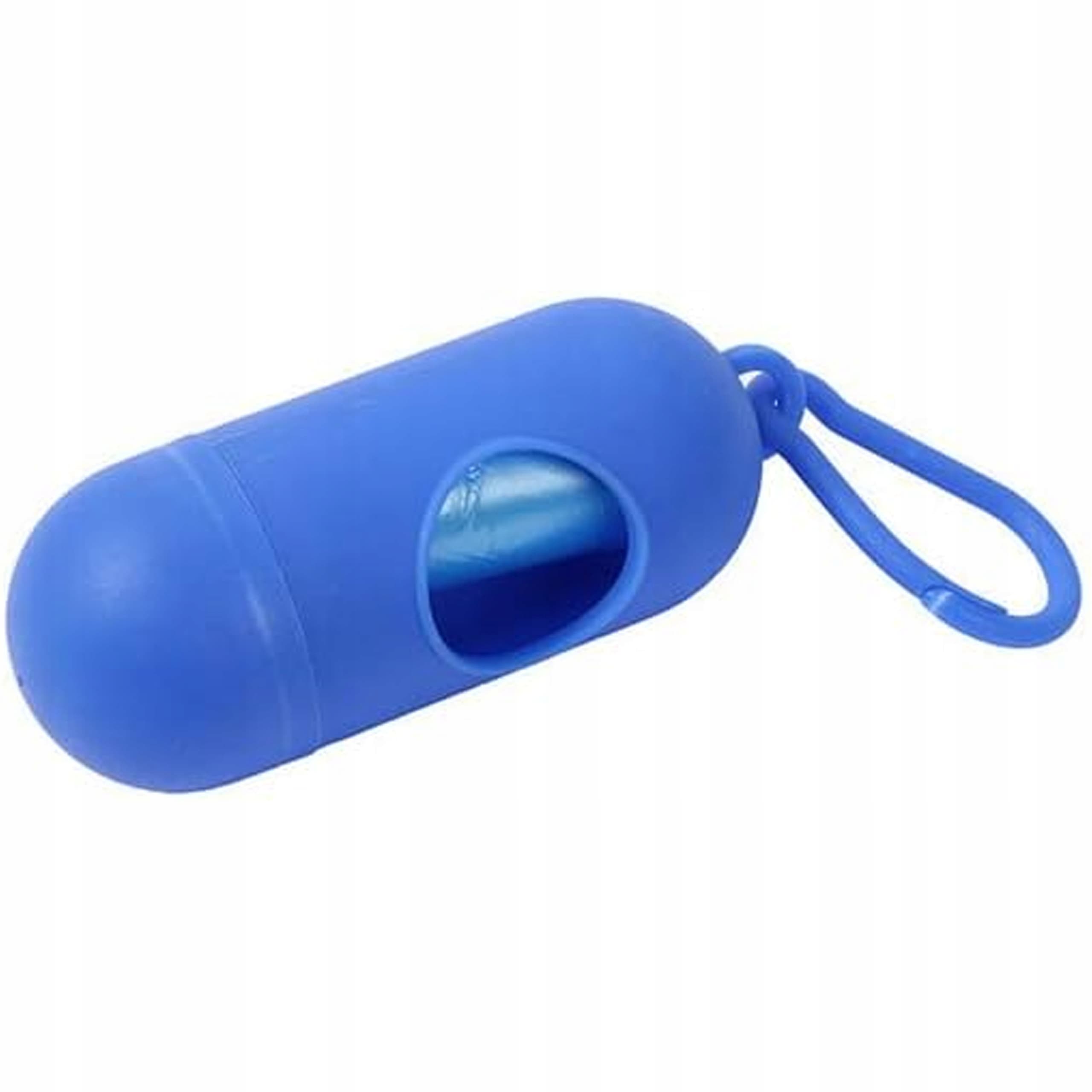 Niebieski Pojemnik Etui na Woreczki Kupy Odchody psa 9,5 cm