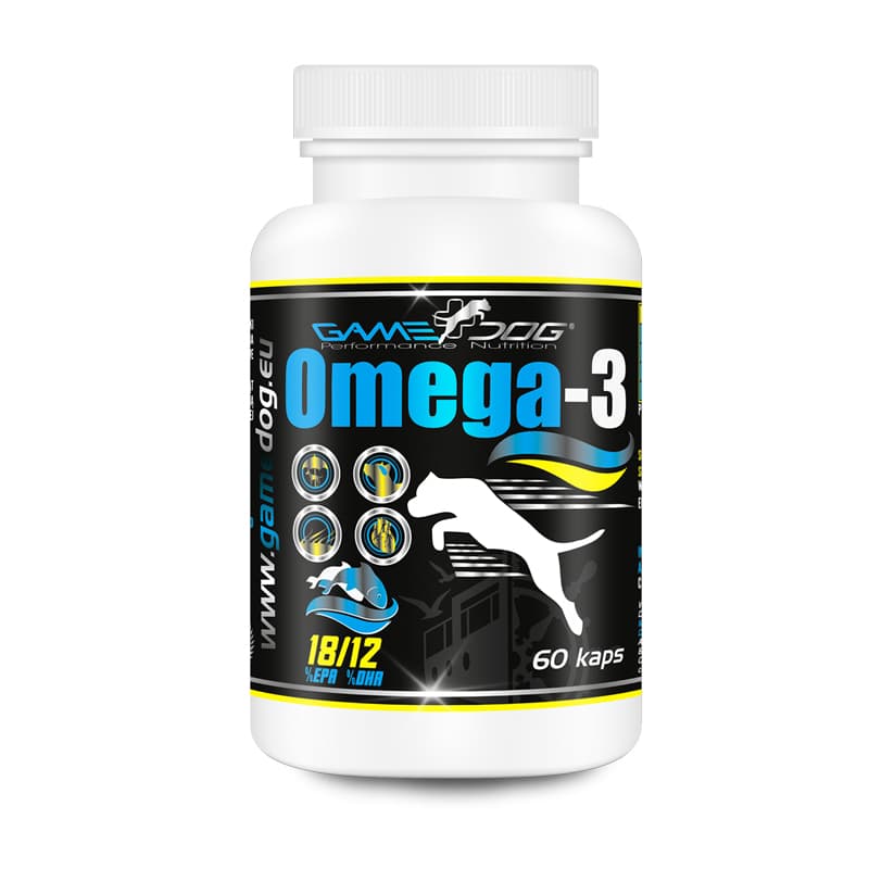 GAME DOG Omega 3 60 Kapsułek