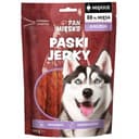 Przysmaki dla psa Pan Mięsko Paski Jerky Kaczka 100g monobiałkowe miękkie