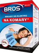 Bros Wkłady Do Elektro Na Komary 20 szt