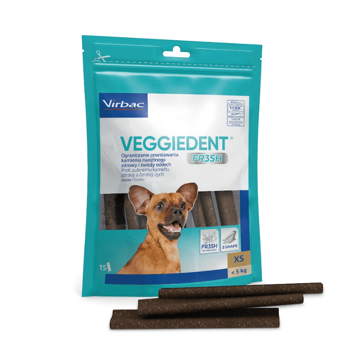 Virbac Veggiedent Fresh Gryzak XS (